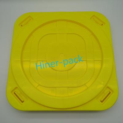 China Colorful Conductive PP Material Horizontal Wafer Shipper With Upper And Lower Cover for sale