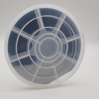 China Non ESD Polypropylene Horizontal Spring Wafer Shipper for Clean Room Use for sale