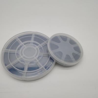 China Secure Single Wafer Placement Base Lid Spring Set Polypropylene Clear 1pcs Shipper Box for sale