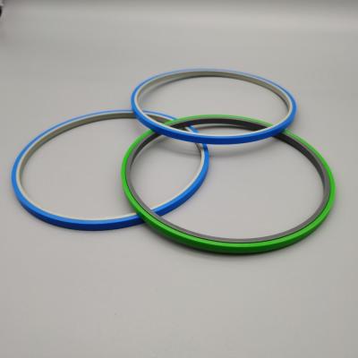 China Heat Resistant Plastic Wafer Hoop Ring With Blue Film Suitable For Wafer Cutting for sale