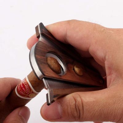 China Modern Custom Wholesale Inexpensive Wood Cigar Cutter 2020 Best Cigar Cutter From China Manufacturer for sale