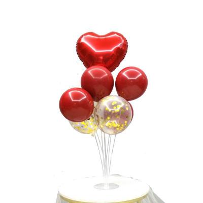 China Promotional Toy Hot Sale 70cm Party Decoration Seven balloons Stands for sale