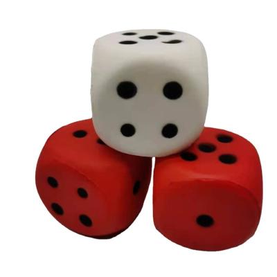 China New PU Dice Hand Slow Rising Squishy Pinch Toys Slow Rebound To Relieve Pressure Exhale Relief Squishy Toy for sale