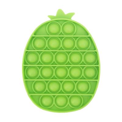 China Hot Sale Eco-friendly Material Children's Educational Toys Fruit Pineapple Series Mental Arithmetic Decompression Toys for sale