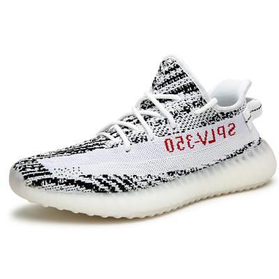 China 2021 Fashion Trend 350 v2 Original Custom Logo Brand Shoes Color Men Women Knitting Sports Shoes Running_Sneakers for sale