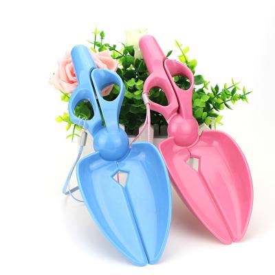 China Stored Portable Dog Poop Scooper Claw Rake Scissors Cut UP Human Poop Knife Cutter Toilet Pet Shovel Random Selection for sale