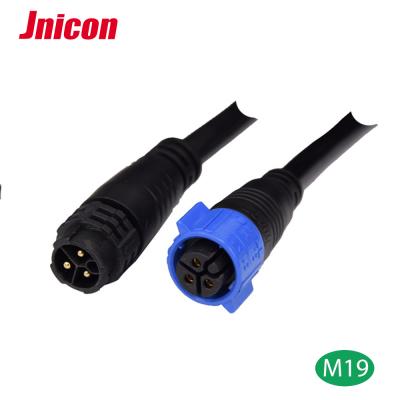 China Power IP65/Ip67 Black 2 3 4 5 6 7 8 Pin Electrical Socket LED Waterproof Cable Male Female Connectors for sale