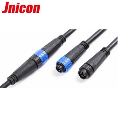 China For Jnicon IP67 2pin/3pin external wiring connector multipins waterproof socket for sale