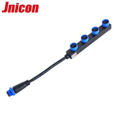 China LED Lighting Waterproof Cable Harness And Splitters Connector For Ebike for sale