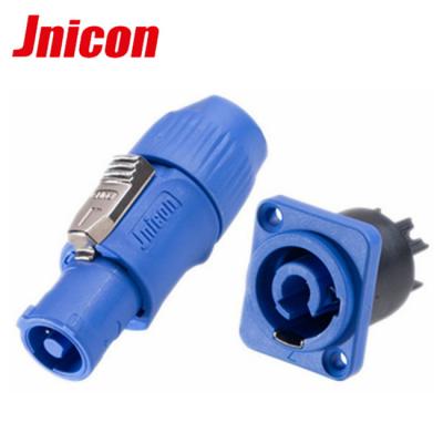 China Power Jnicon Connectors Signal Pins Contacts 2 3 4 Electrical Male Female Socket Jack Pole Connectors for sale