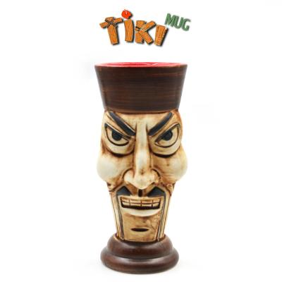 China Viable Cheap Bar Totems Price Unique Ceramic Cocktail Mugs Tiki Mugs Cocktail Cups Hawaii for sale