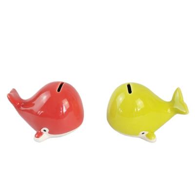 China Modern Wholesale Factory Wholesale Custom Cute Animal Ceramic Piggy Bank Shape Coin Bank Piggy Bank for sale