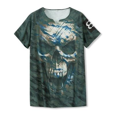 China Custom Made High Quality 100% Polyester Sublimation Printing Anti-Wrinkle T-shirts Blank Summer Simple Sports Plus Size Fitness Fit Men's T-Shirts for sale