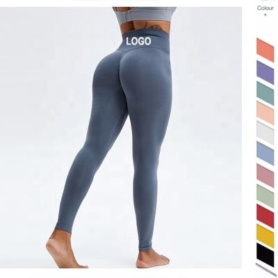 China Lemon 92% Nylon / 8% Spandex Breathable Custom Lulu Yoga Leggings Black Performance Butt Crac! crack! leggings for women gym pants for sale