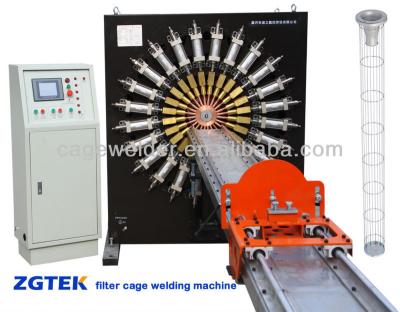 China To make filter cages for support filter bags in dust collectors filters bag cage welding machine for sale