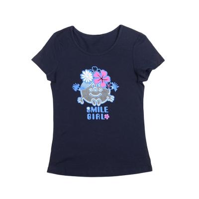 China QUICK DRY 100% Factory New Arrival Cotton T-shirt Woman Custom Chest Logo for sale