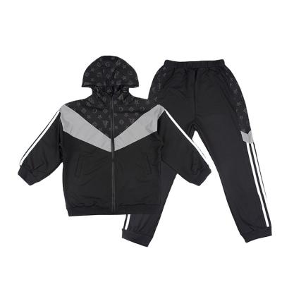 China Fashion MEN QUICK DRY hoodie set autumn high quality clothes FIT black tracksuits for sale