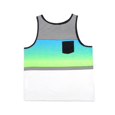 China Factory Supply Single Tank Gym Tank Tops Design Mens Tank Tops Special Direct QUICK DRY Cotton Spandex Singlet for sale