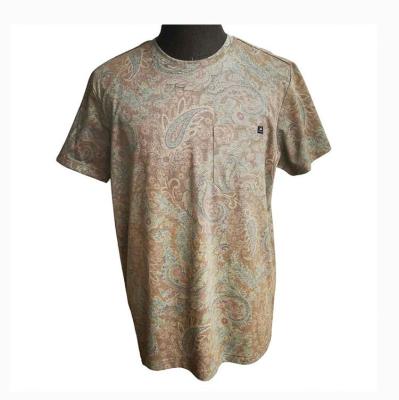 China Factory direct supply plus size men's printing t-shirt all over for sale