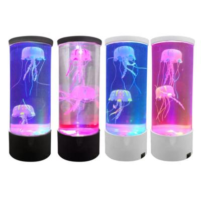 China Aquarium Jellyfish Color Changing Large Size Desk Decor LED Decoration Lamp for sale