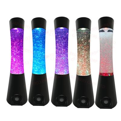 China Modern J&R ODM/OEM GLITTER SPEAKER WIRELESS LAMP on table for sale