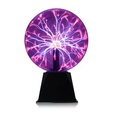 China Custom Plasma Ball 8inch Large Decorative Magic Plasma Ball Home Or Office Large USB Plasma Magic Ball for sale