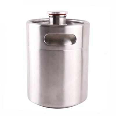 China SUS 304 keg recycling beer 2 liter draft beer keg with Chinese supplier for sale