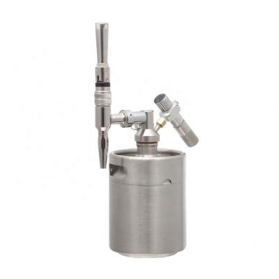 China Beer China Wholesale Stainless Steel Nitro Cold Brew Coffee Mini Keg With Dispenser for sale