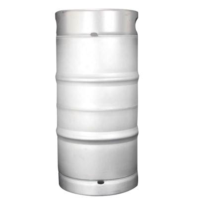 China Recycling 1/4 US Stainless Steel Beer Keg / US Barrel / Slim Keg for sale