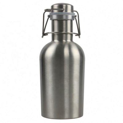 China Sustainable 32 oz Double Wall Beer Shaker With Safe Swing Lid for sale