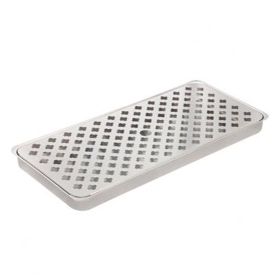 China Sustainable Stainless Steel Bar Beer Cupboard Drip Tray for sale