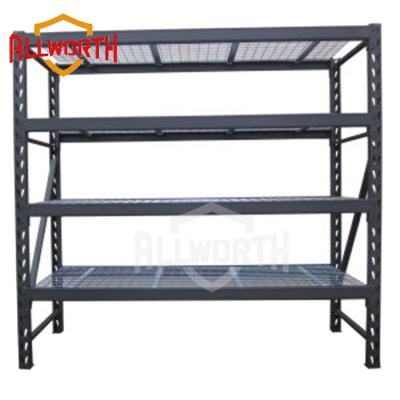 China Corrosion Protection 5 Layers Light Duty Flat Pack Shelving for sale