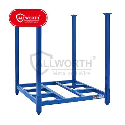 China Foldable Corrosion Protection Tire Metal Stacking Rack for sale