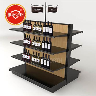 China Double Sided Grocery Supermarket Light Duty Shelving for sale