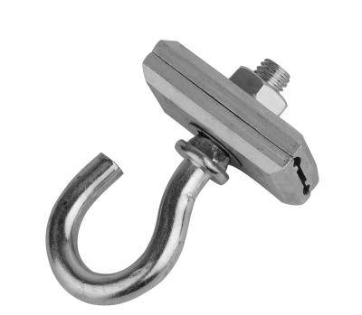 China Fiber Optic Hanging Outdoor Span Clamp Wire Anchor Fiber Cable Clamp Stainless Steel Clamp YH1045 for sale