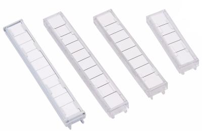 China 10 Pair Krone Module Label Holder , LSA Hinged Label Holder For Telecommunication YH-6089 2 015-01 for sale