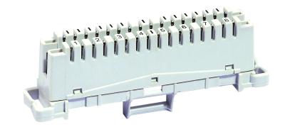 China 8 paarlsa Kroonmodule/de Verticale Opzettende Module UL94-V0 yh-6036 1 002-00 van de Kroonverbinding Te koop