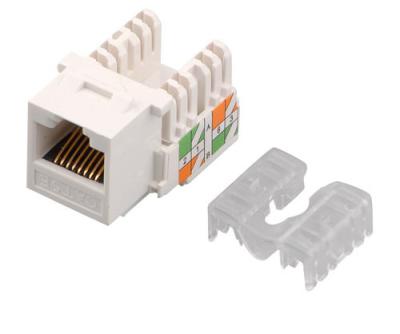 中国 家ネットワークCat6 RJ45の台形ジャッキIDCのセリウム8P8C金Pinのモジュラー ジャックYH7003 販売のため