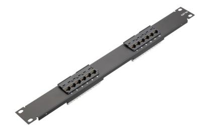 China Bearing Rail Domestic Patch Panel / 24 Port Rj45 Patch Panel Smooth And Flexible Pulling YH4007 for sale