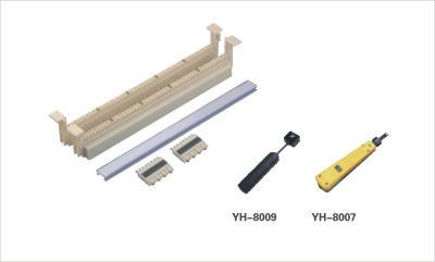 China verdrahtender Block 110 mit 4 Paaren und Modul 5pair IDC für 110 Schalttafel YH5030 zu verkaufen