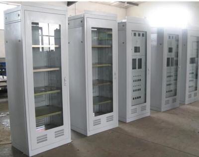 China Cold Rolled Steel Communication Rack Cabinet / Electronic Equipment Cabinet YH9003 for sale