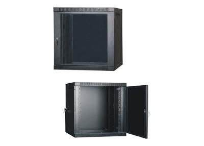 China Gabinete montado en la pared del servidor de red con la puerta principal y la puerta posterior de cristal endurecidas YH2004 en venta