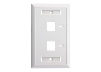 China American Flush Mount Face Plates Network Keystone Jack RJ45 Module YH7022 for sale