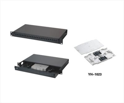 China 24 Hafen-Faser-Optikschalttafel-Verteilerplatte YH1005 zu verkaufen