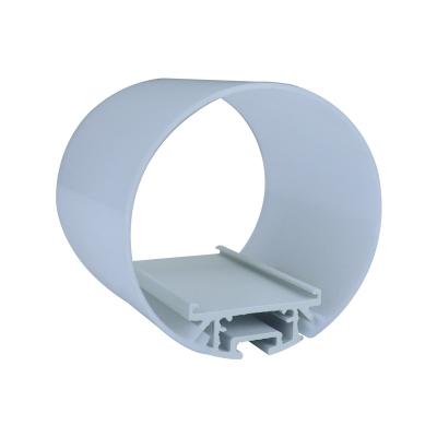 China Decorations Flexible Curved LED Lighting Aluminum Linkable Corner Aluminum Profiles For LED Strip Light for sale