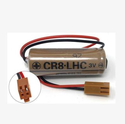 China CR8-LHC PLC Battery Best Quality 2600mAh 3V 150mA A98L-0031-0012 CR8-LHC for sale