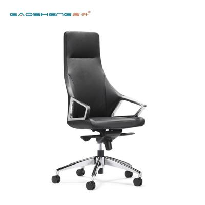 China (Size)2022 New High Back Trend Swivel Boss Office Room Conference Room Executive Stylish Stylish Stitching Chairs Large Adjustable for sale