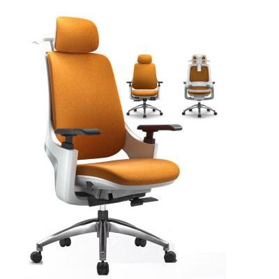 China (Size) Modern Luxury Adjustable High End Fashionable Ergonomic Executive Boss 3D Armrests Sliding Seat Office Chair for sale