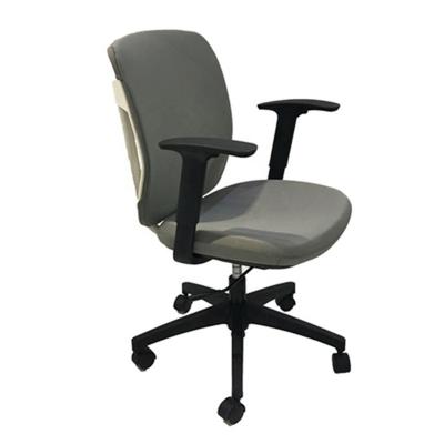 China New Red Factory Project Adjustable Swivel Cloth Chair (Height) Amazon Office Waiting Room Office Chairs for sale