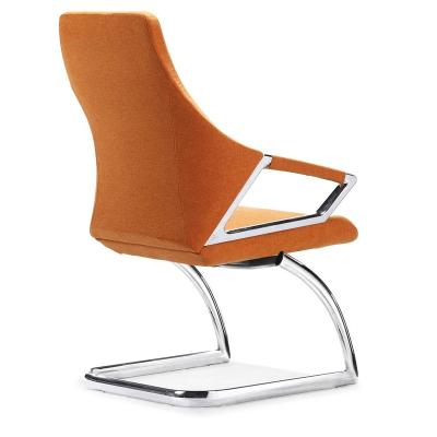 China GS-1902A Elegant Fashionable Fresh Bright Color Fabric Meeting Top Conference Chair With Cantilever Base for sale